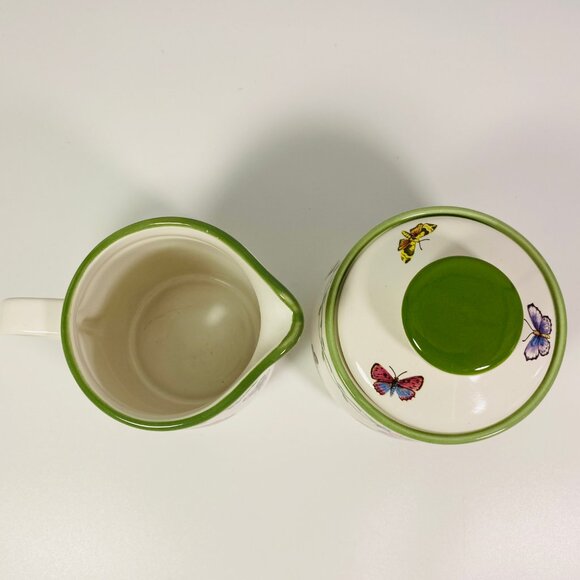 Studio Nova “Garden Bloom” Creamer and Sugar Bowl with Lid - Picture 4 of 12